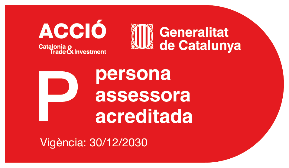 Segell ACCIÓ — Persona assessora acreditada